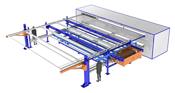 Simply 660 - impianto automatico di verniciatura a polvere industriale